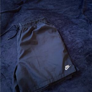 Nike Men's Dark Blue Athletic Shorts
